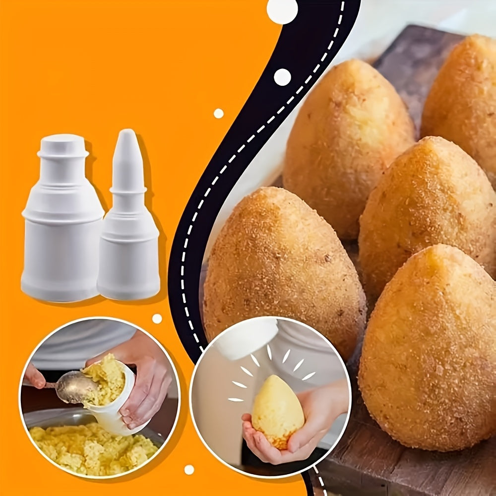 Arancini Maker Mold Set Dual Set for Round & Conical Rice Ball Bento Meals