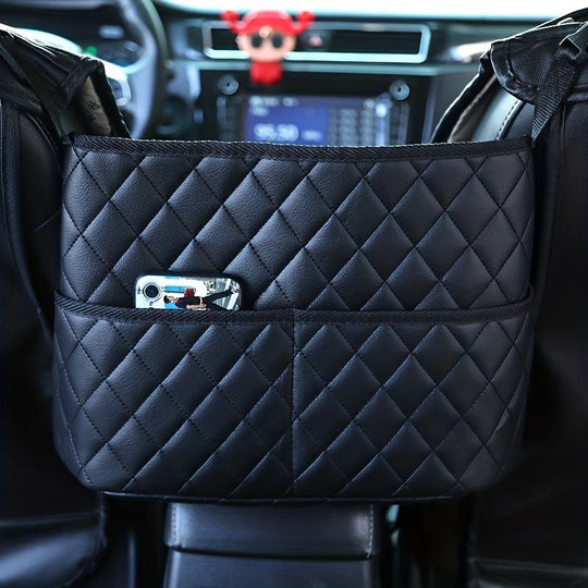 Car Storage Mesh Bag, Front Seat Storage Hanging Bag, Multifunctional Car Storage Bag