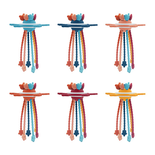 Montessori Pull String Sensory Toy for 6-12-18 Months Babies Teething Toys