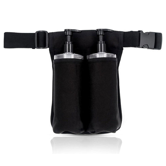 Adjustable Waterproof Polyester Massage Bottle Holster Oil Belt Bag