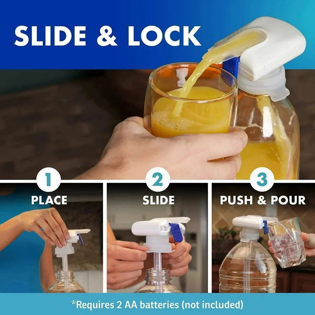 Automatic Beverage Dispenser with Straw and Spout (MOQ 10 Sets)