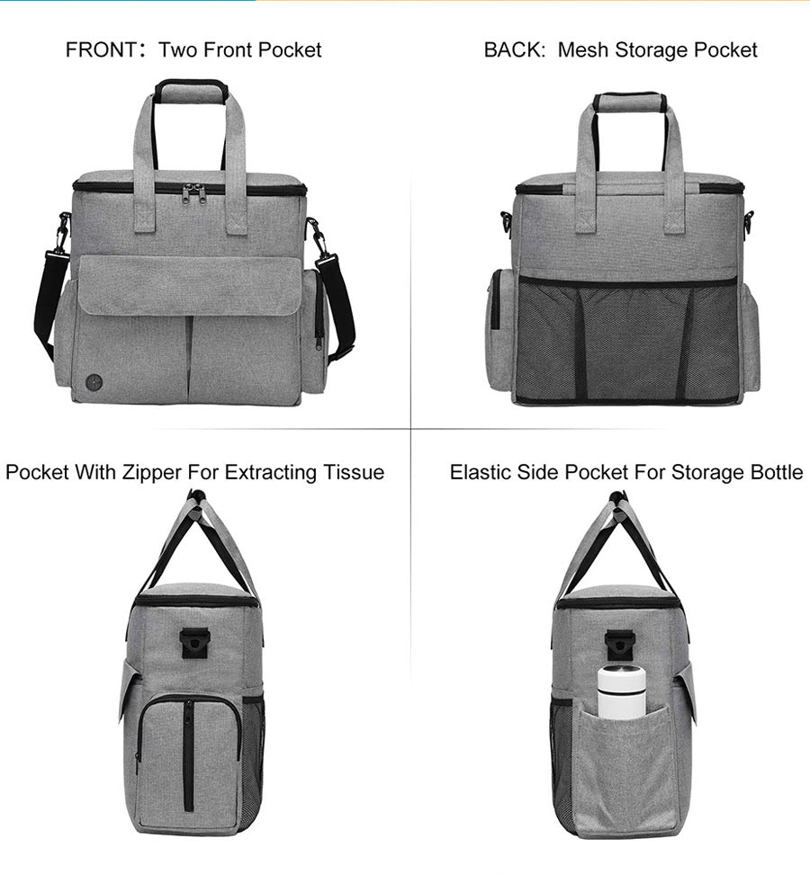 Outdoor Dog Travel Backpack with Food Container – Multifunctional Pet Carrier & Storage Gear for Hiking, Camping & Everyday Adventures
