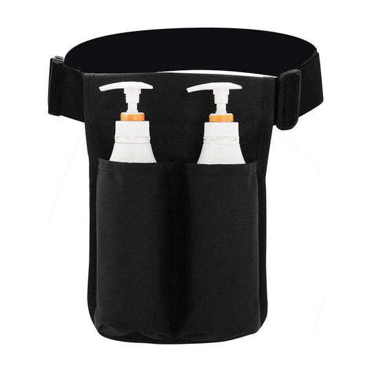 Adjustable Waterproof Polyester Massage Bottle Holster Oil Belt Bag