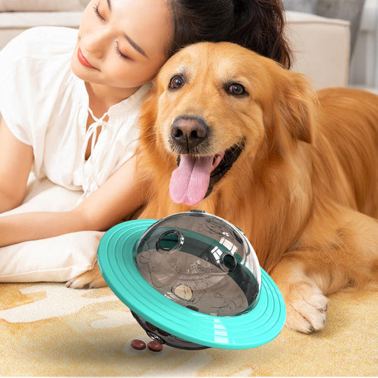 Puzzle Toys for Middle-Size Dogs , Nontoxic Bite-Resistant Dog Treat Feeder