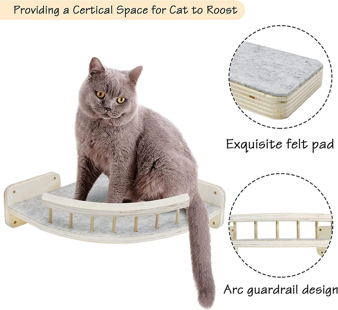 Cat Wall Furniture Climbing Shelf Scratching Post for Sleeping (MOQ:10 Sets)