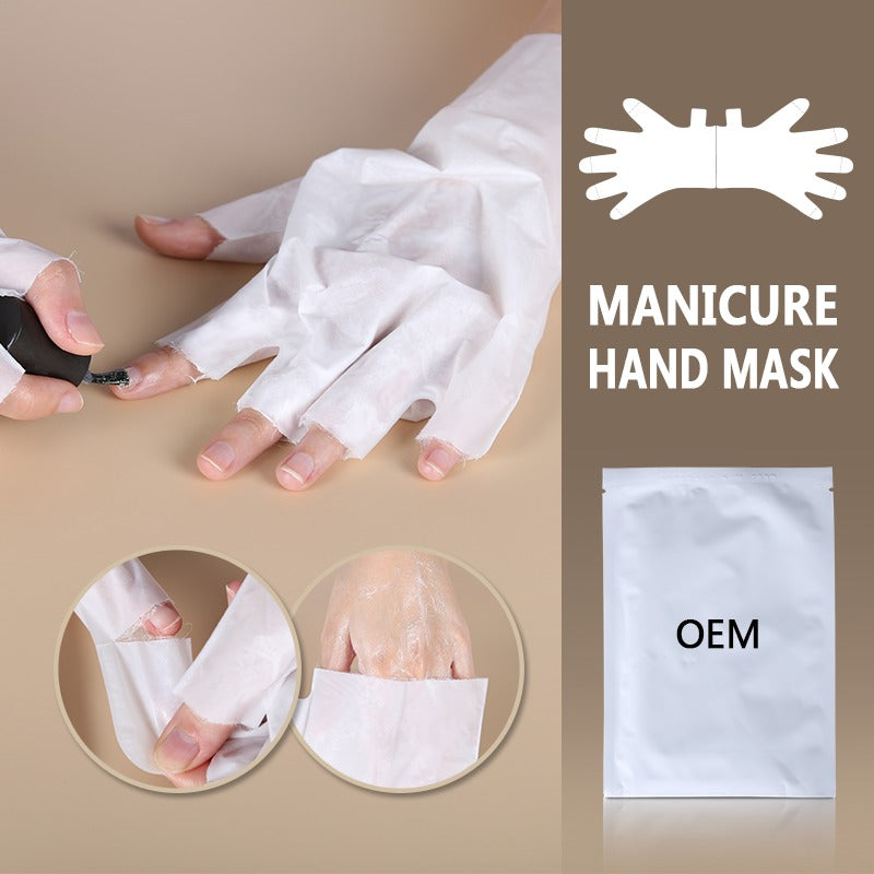 Milky skin care moisturizing Hand mask Moisture soft Nail hand mask