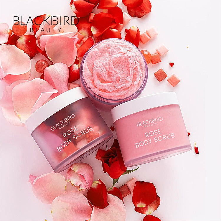 Hand Picked Ingredients Body Scrub Exfoliating Whitening Skin Polish Moisturizing(Bulk 3 Sets)