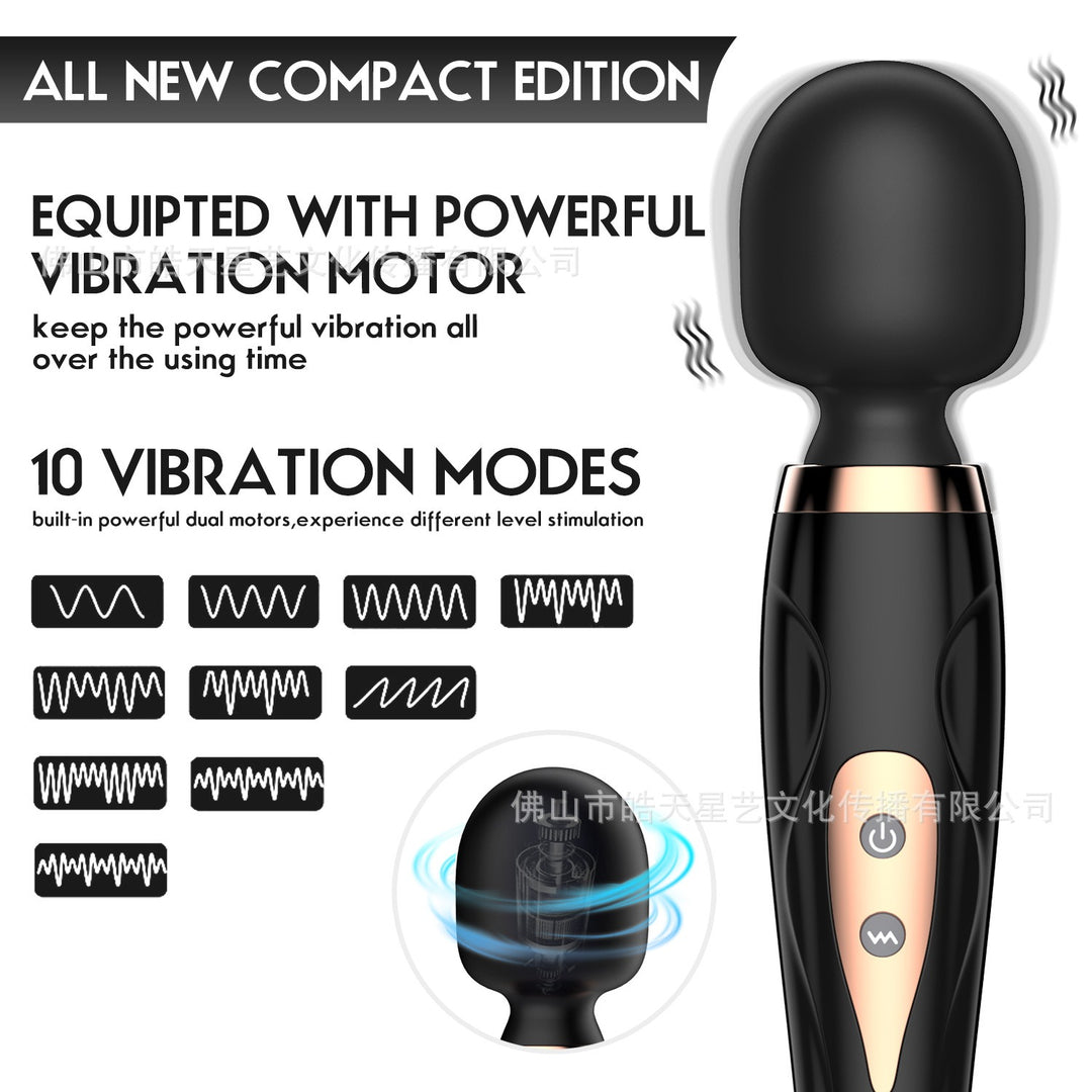 Luxury Giant 10 Frequency Powerful Wand Vibrator VIGOR MARKET Luxury Giant 10 Frequency Powerful Wand Vibrator VIGOR MARKET