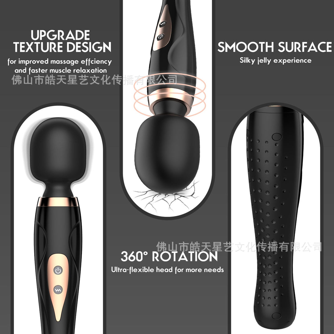 Luxury Giant 10 Frequency Powerful Wand Vibrator VIGOR MARKET Luxury Giant 10 Frequency Powerful Wand Vibrator VIGOR MARKET