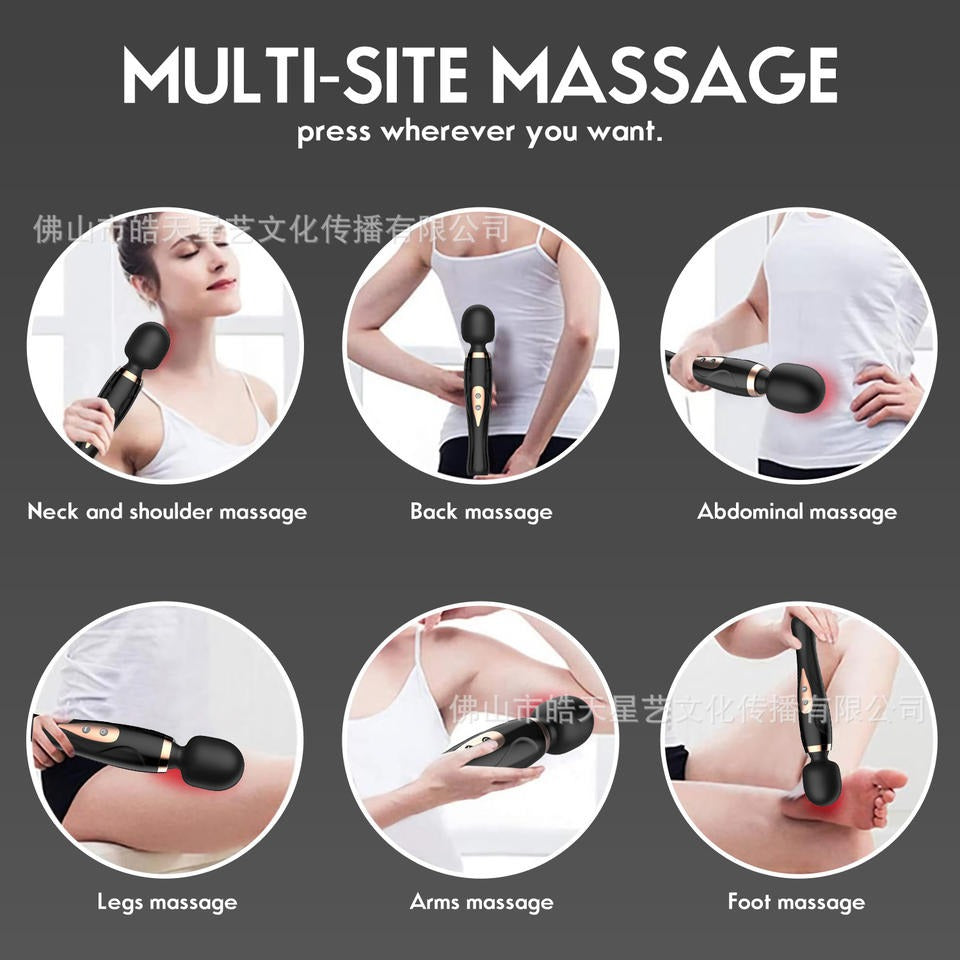 Luxury Giant 10 Frequency Powerful Wand Vibrator VIGOR MARKET Luxury Giant 10 Frequency Powerful Wand Vibrator VIGOR MARKET