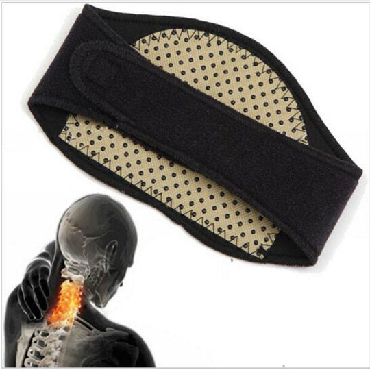 Pain Relief Self Heating Magnetic Traction Neck Brace Far Infrared Neck Support Belt(10 Pack)