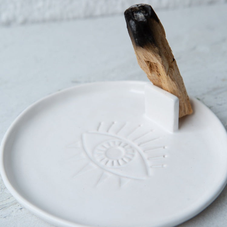 Ceramic palo santo incense holder Sage Scent Stick Holder