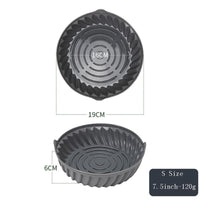 Reusable Non-stick Food Grade Silicon Oven Pan Air Fryer(Bulk 3 Sets)