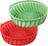 Reusable Non-stick Food Grade Silicon Oven Pan Air Fryer