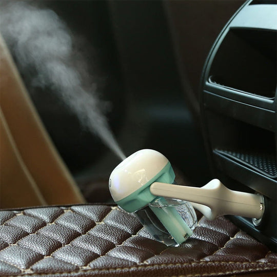 Mini Car Charger Port Air Humidifier Travel Portable Ultrasonic Aroma Mist Humidifiers Air Purifying Car Humidifier