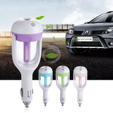 Mini Car Charger Port Air Humidifier Travel Portable Ultrasonic Aroma Mist Humidifiers Air Purifying Car Humidifier(10 Pack)
