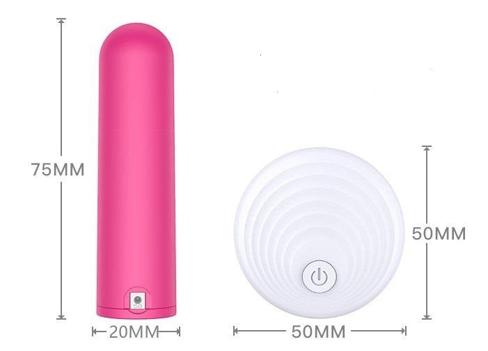 Remote Control Wireless 10 Speed Rechargeable Bullet Vibrator