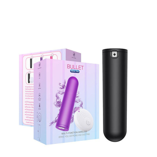 Remote Control Wireless 10 Speed Rechargeable Bullet Vibrator