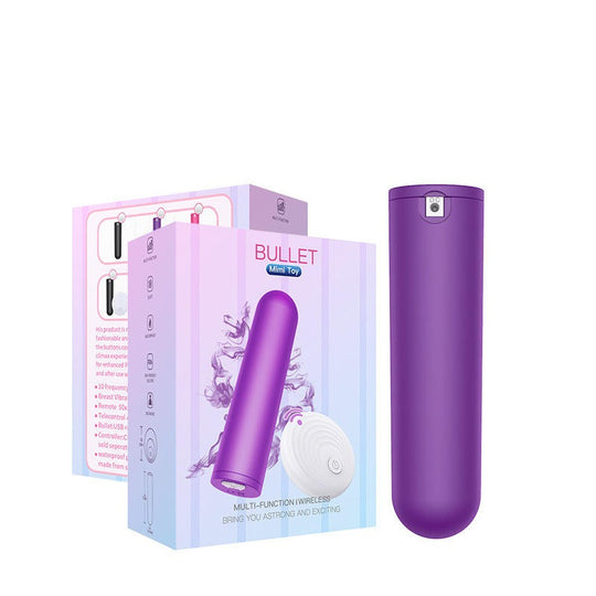 Remote Control Wireless 10 Speed Rechargeable Bullet Vibrator