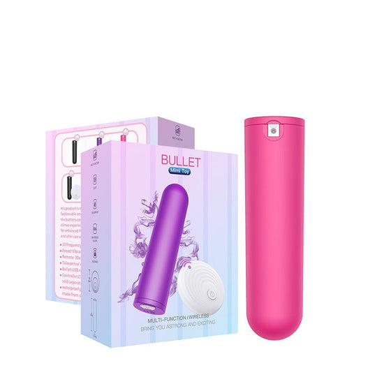 Remote Control Wireless 10 Speed Rechargeable Bullet Vibrator