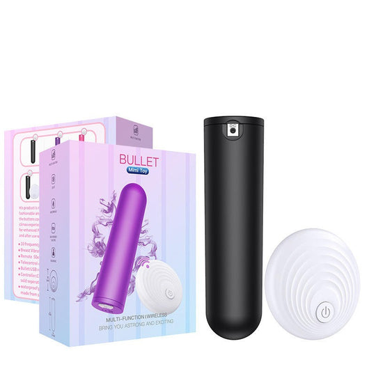 Remote Control Wireless 10 Speed Rechargeable Bullet Vibrator