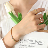 Fashion Jewelry accessories inlaid crystal stainless steel bracelet