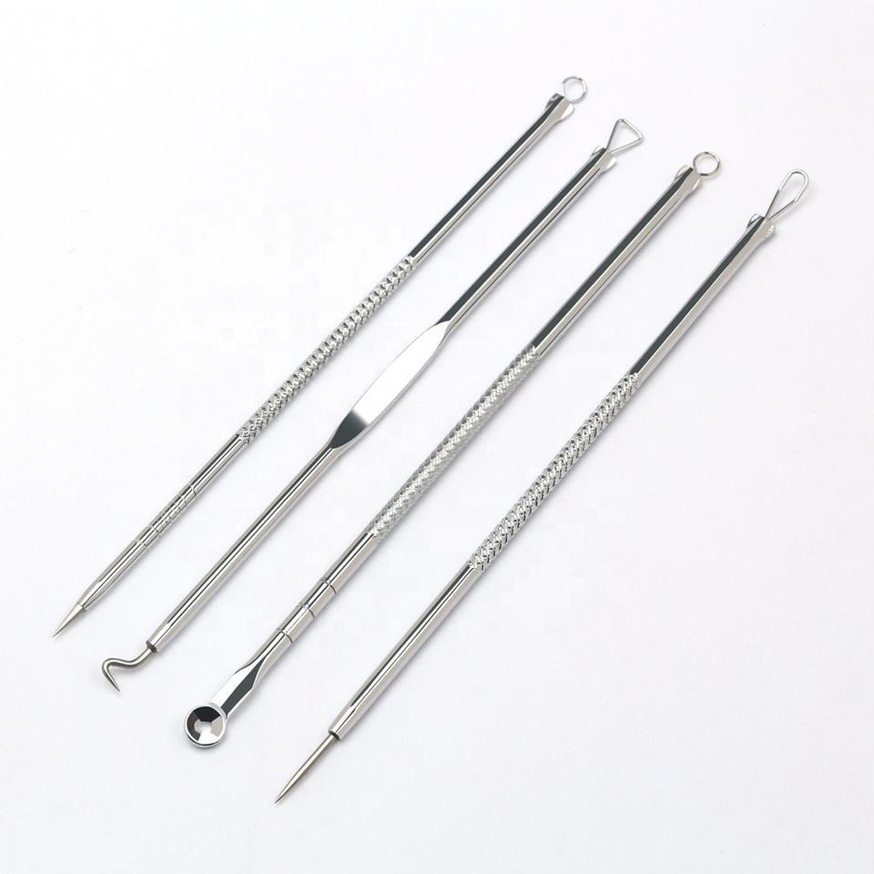 Premium Quality 4 pcs Acne Blackhead Removal Needles Stainless(10 Pack)