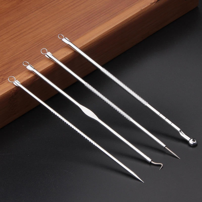 Premium Quality 4 pcs Acne Blackhead Removal Needles Stainless(10 Pack)