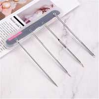 Premium Quality 4 pcs Acne Blackhead Removal Needles Stainless(10 Pack)