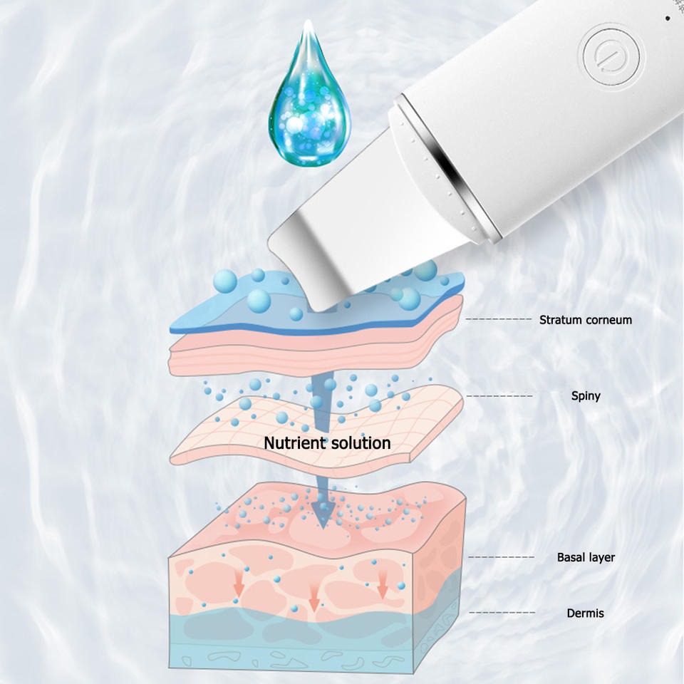 Ultrasonic Skin Scrubber and USB Nebulizer Face Steamer Humidifier