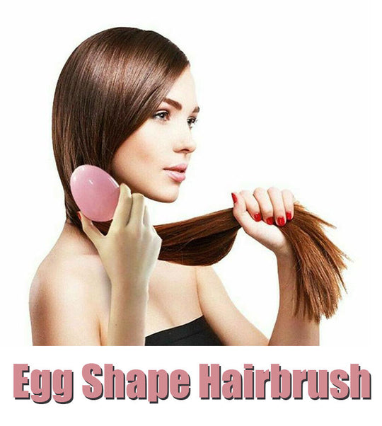 Hair Care Comb Massage Hairbrush Tangle Egg Shaped Detangling