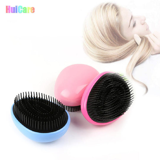 Hair Care Comb Massage Hairbrush Tangle Egg Shaped Detangling