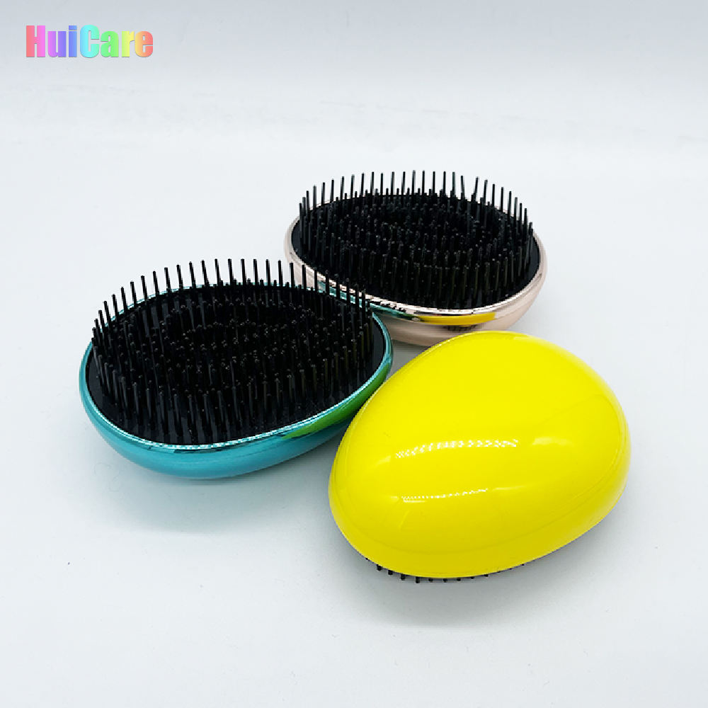 Hair Care Comb Massage Hairbrush Tangle Egg Shaped Detangling