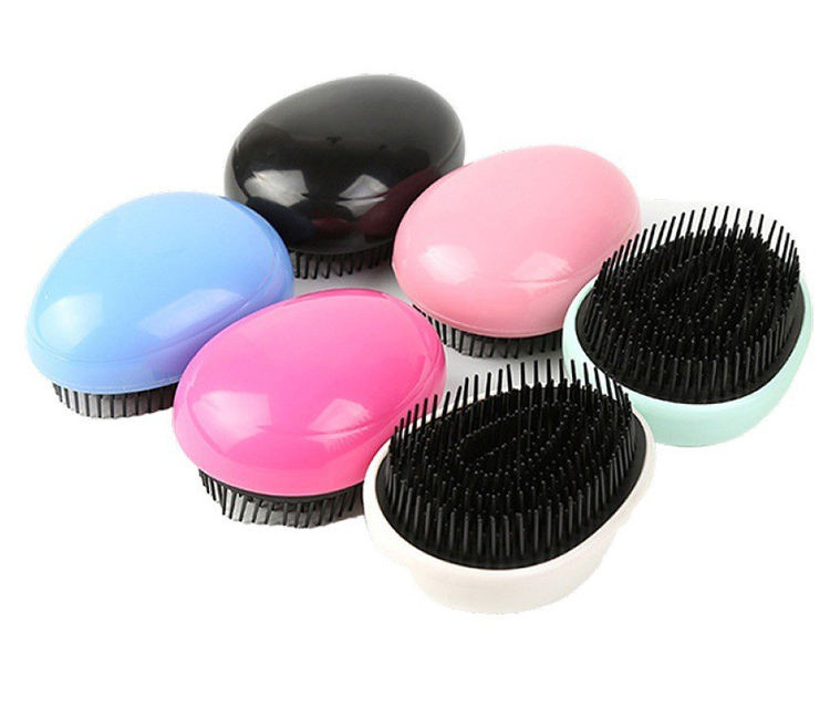 Hair Care Comb Massage Hairbrush Tangle Egg Shaped Detangling