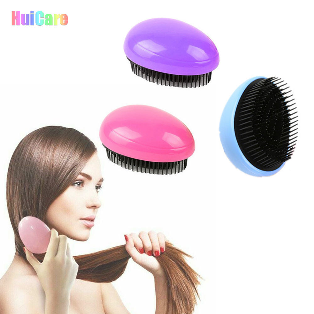 Hair Care Comb Massage Hairbrush Tangle Egg Shaped Detangling