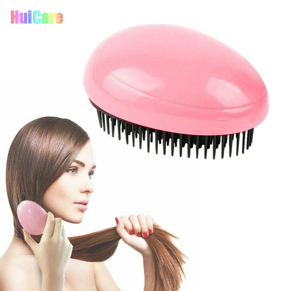 Hair Care Comb Massage Hairbrush Tangle Egg Shaped Detangling