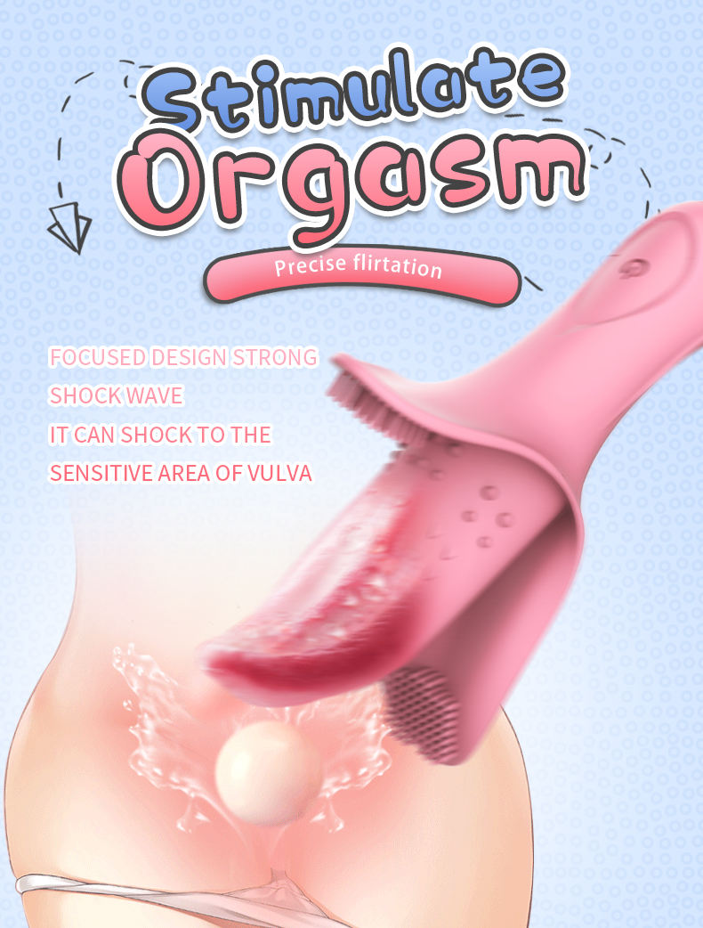 Magic tongue Grain flirt flexible and Go Crazy