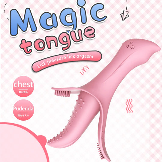 Magic tongue Grain flirt flexible and Go Crazy