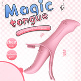 Magic tongue Grain flirt flexible and Go Crazy