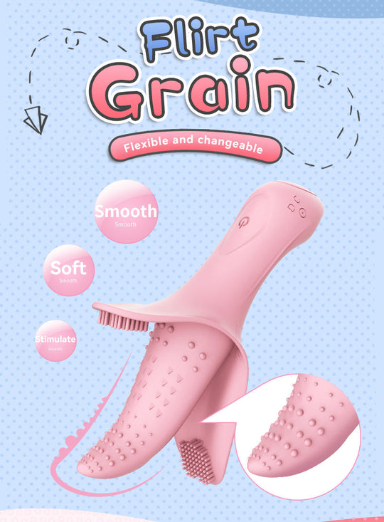 Magic tongue Grain flirt flexible and Go Crazy