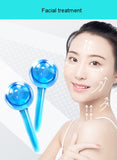 Cooling Ice Globes Facial Massager Tool face Neck lifting Body Cryo Sticks(2 Pcs)