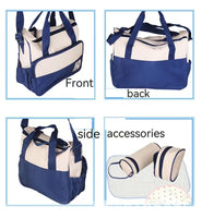 Multifunction Mommy bag Large Storage for Baby Diaper Bags Tote 5Pcs baby diaper Convertible(10 Pack)