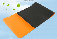 Thick Yoga Mat Fitness & Exercise Mat easy to carry (Chloride Free)