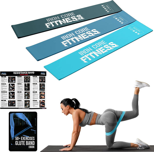 Premium Quality Resistance Bands Sets for Trainers, Bootcamp, Gym for Men and Women in Fun