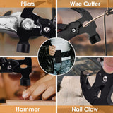 All In One Multitool Survival The Claw Hammer Martelos Camping Chipping Mallet Marteau Hammer
