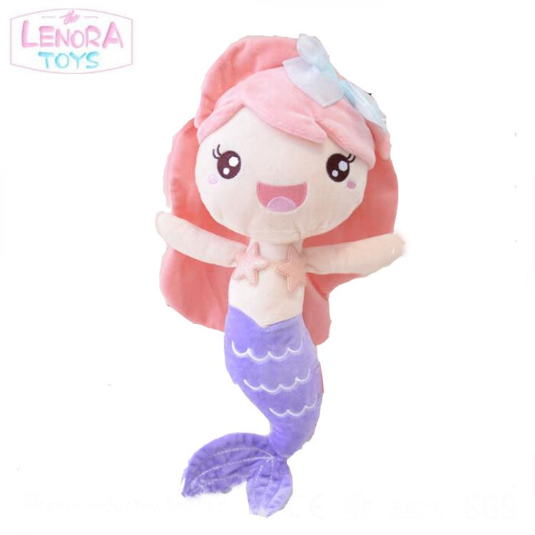 Lovely mermaid princess doll stuffed toy little girl(Bulk 3 Sets)