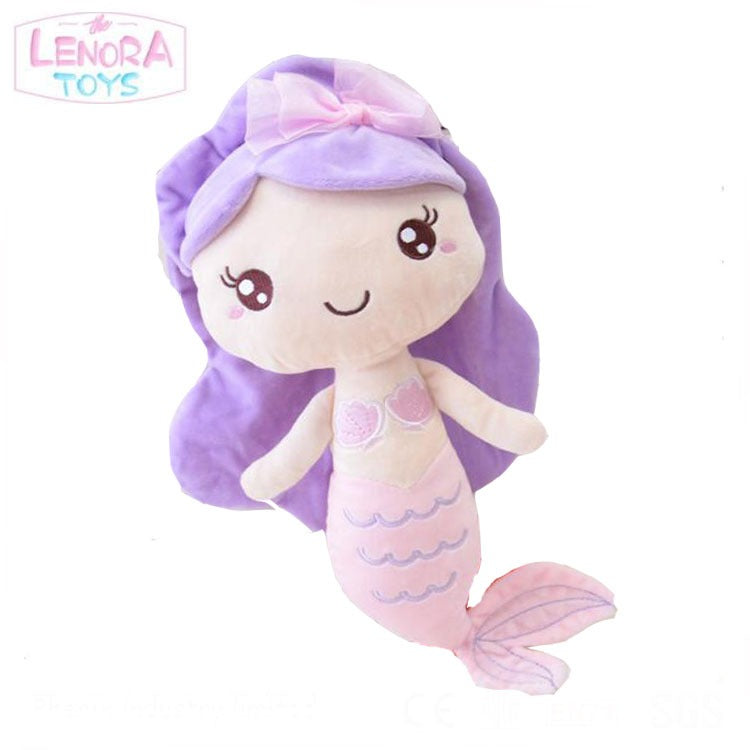 Lovely mermaid princess doll stuffed toy little girl(Bulk 3 Sets)