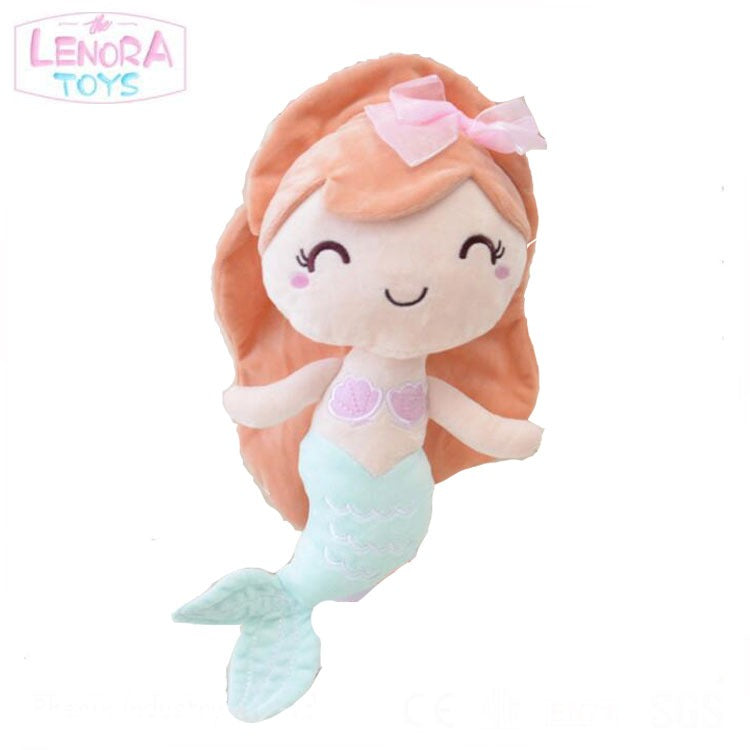 Lovely mermaid princess doll stuffed toy little girl(Bulk 3 Sets)