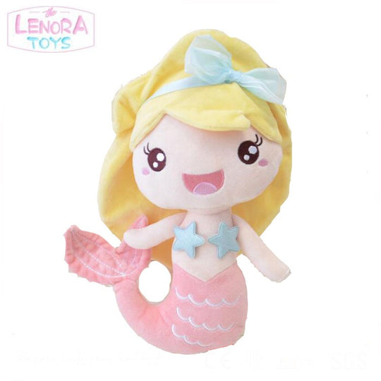 Lovely mermaid princess doll stuffed toy little girl(Bulk 3 Sets)