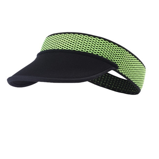 High elastic plain dry fit sport hat cap running sun visor(Bulk 3 Sets)